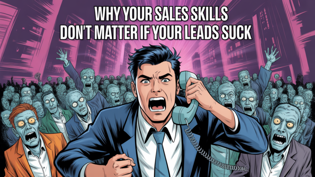 Why Your Sales Skills Don’t Matter If Your Leads Suck